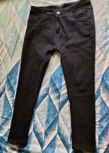 Black Denim Pant