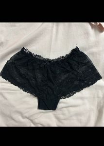 Lace Trim Panties Set