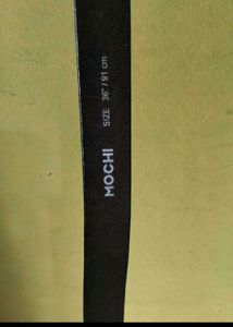 Patterned Leather Belt