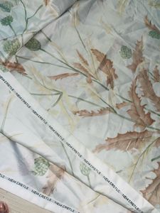 Elegant Floral Print Curtains