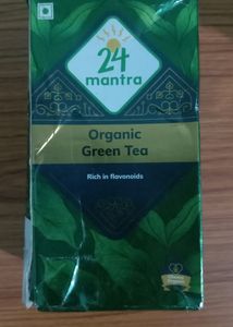brand: 24 Mantra Organic green tea🍵