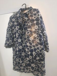 Light Print - INDIGO Cotton Kurta