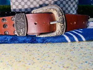 original pure leather sutted belts