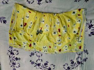 Yellow Floral Kaftan