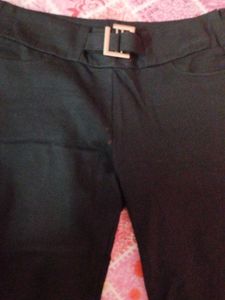 Black Flared Pants