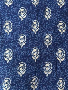 Blue Printed Kurta