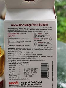 New T.A.C Glow Boosting Serum