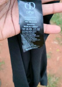 Dior Black Graphic T-Shirt