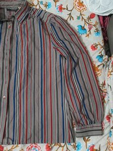 Striped Long Sleeve Button-Down