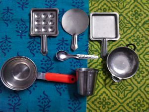 Miniature Kitchen Set Mini Stainless Steel