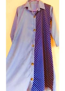 👗 One Piece -Blue Polka Dot 👗