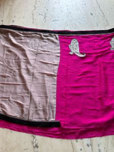 New Shaded Saree - Combination Of Two Cool