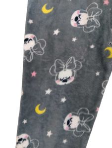 Micky Mouse Print Furr Velvet Pyjama Lower