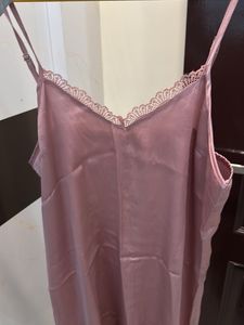Silky Lace Trim Cami Top