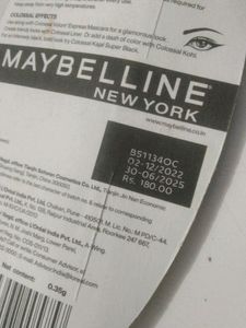 Lakme And Maybelline Combo Kajal Pencil