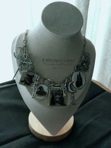 Handmade Witch Charm Necklace
