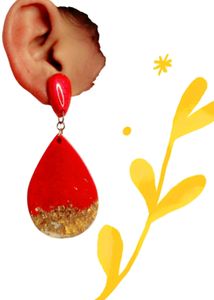 Resin Earrings..