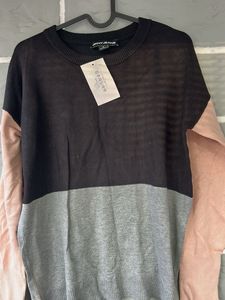 DKNY Color Block Sweater