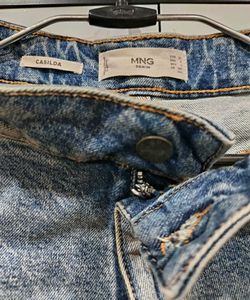 Acid Wash Denim Jeans