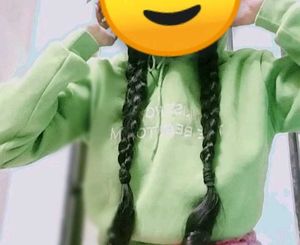 Green HOODIE