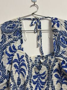 Floral Print Crop Top