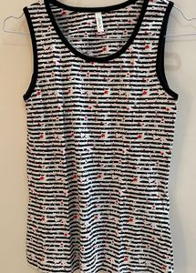 Striped Star Tank Top