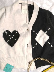 ♥️🥀Argyle Heart Cardigan♥️🥀