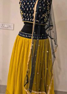 Embroidered Lehenga Choli Set