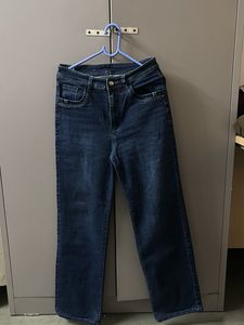 Dark Blue Denim Jeans