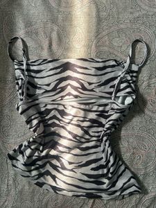 Zebra Print Cami Top