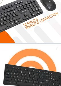 Amazon Basics Wireless Keyboard and Mouse Combo