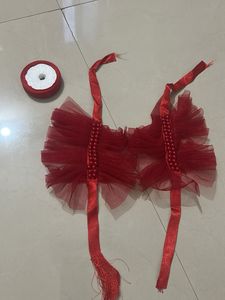 Red party wedding handgloves❤️