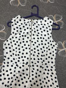 Polka Dot Sleeveless Dress