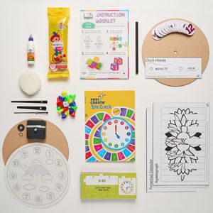 Fevicreate Learn Time Kit 5+ Years