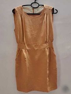 Peach Sleeveless Dress