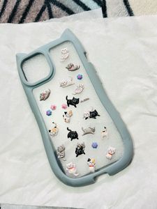 Cute Kitty I Phone 13 Cover