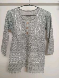 Elegant Embroidered Top