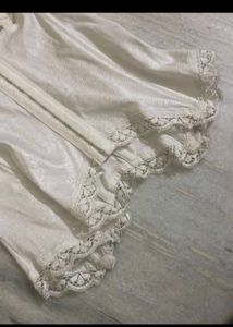 white lace corset top
