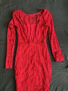 Red Lace Dress