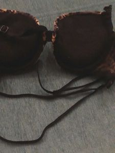 Leopard Print padded Bra