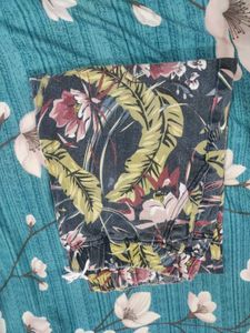 Floral Print Pants