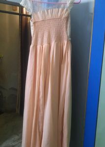 Peach Gown