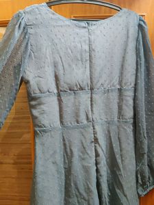 Gray Flare Dress New