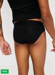 Max Men Solid Elasticated Briefs 2