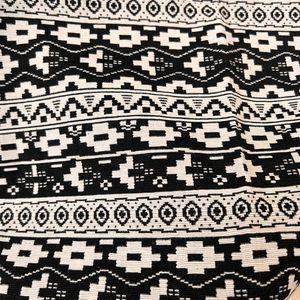 Tribal Print Mini Skirt