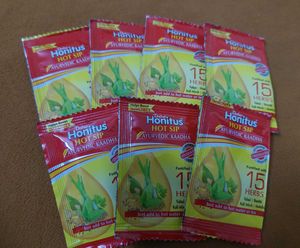 Dabur Honitus Hot Sip Ayurvedic Kaadha (7 Sachets)