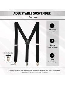 New Suspenders Clip Ons