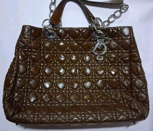 Vintage Dior Cannage Large Tote