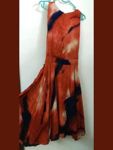 Rust And Blue One Piece