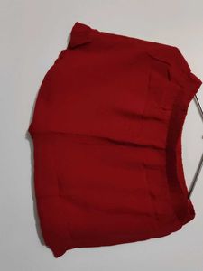 Red Skorts